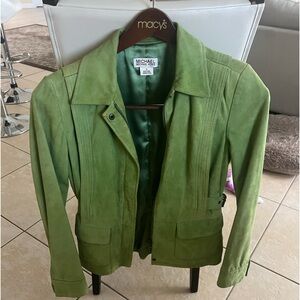 Michael Kors, suede leather jacket